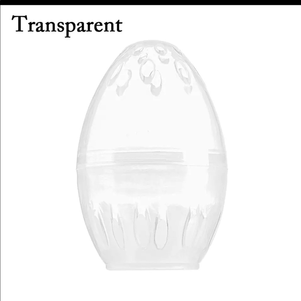 1Pc Makeup Sponge with Transparent Storage Egg.